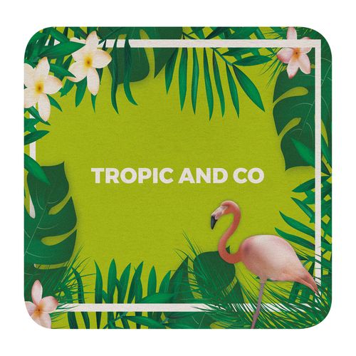 SOUS-VERRE CARRE 9,3 CM S/CDE - 2