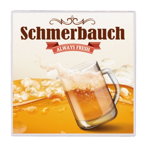 SOUS-VERRE CRISTAL CARRE - 7