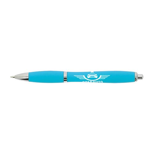 STYLO BILLE GOMME/CLIP METAL - 5