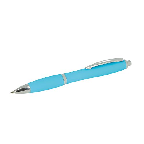 STYLO BILLE GOMME/CLIP METAL - 8