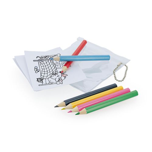 POCHETTE 6 CRAYONS COULEURS - 3