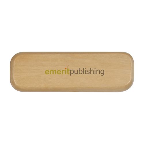 BOITE PARURE BOIS 2 STYLOS - 4