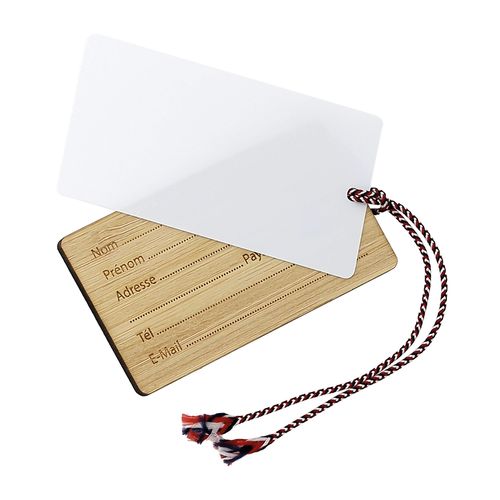 ETIQUETTE BAGAGE BAMBOU/POL FR - 3