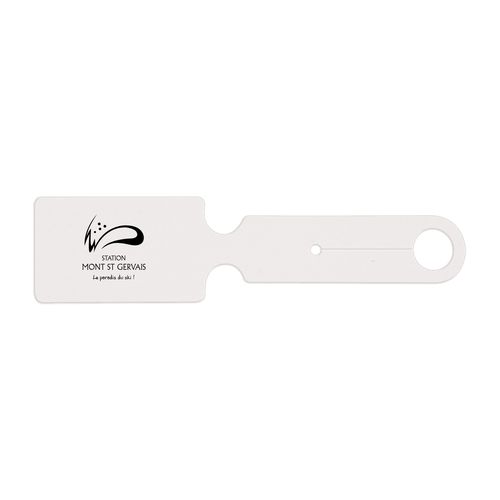 ETIQUETTE BAGAGE PVC GOMME MAT - 3