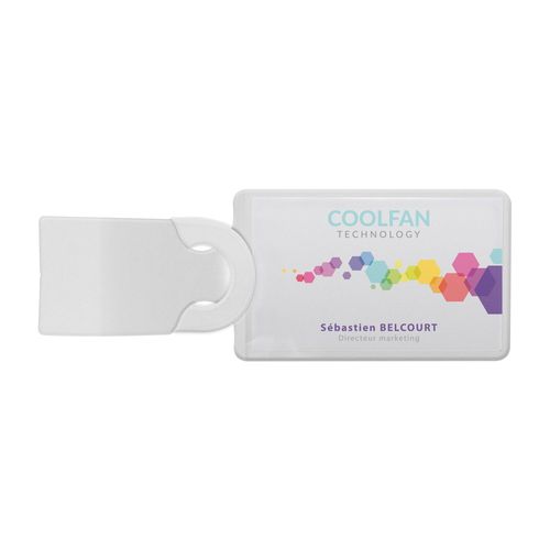 ETIQUETTE BAGAGE PVC STANDARD - 3