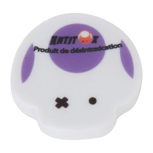 GOMME 4 X 4 CM RECTO PERSONNALISÉ