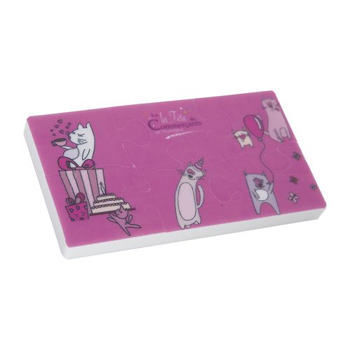 PUZZLE GOMME 9X5CM RECTO - 5