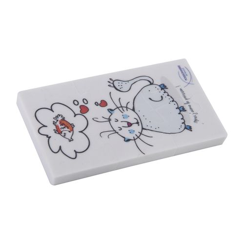 PUZZLE GOMME 9X5CM RECTO - 7