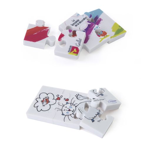 PUZZLE GOMME 9X5CM RECTO - 9
