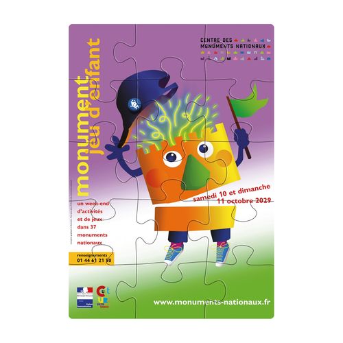 PUZZLE MAGNETIQUE 10X14,35 CM - 1