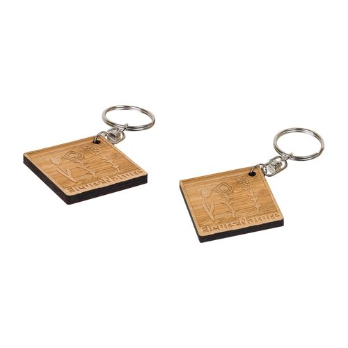 PORTE-CLES BAMBOU STD <24CM² - 5