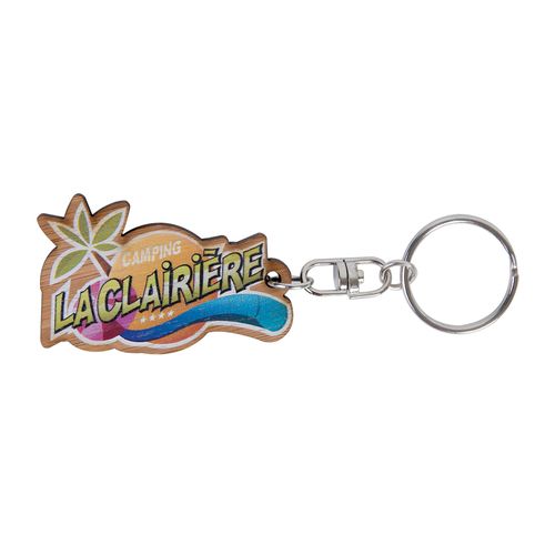 PORTE-CLES BAMBOU STD <24CM² - 9