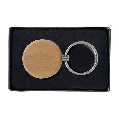 PORTE-CLES BOIS ROND - 2