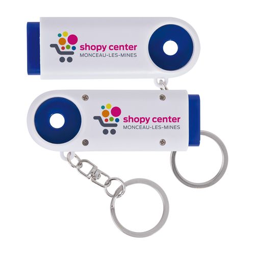 PORTE-CLES JETON 2 LED - 5