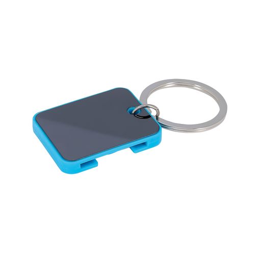 PORTE-CLES JETON ANTHRACITE - 6