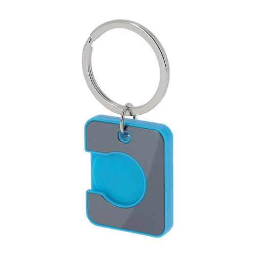 PORTE-CLES JETON ANTHRACITE - 7