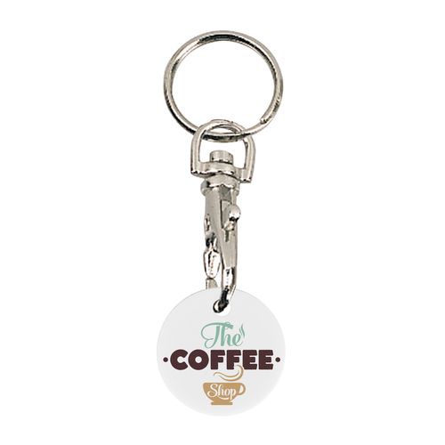 PORTE-CLES JETON PLASTIQUE - 3