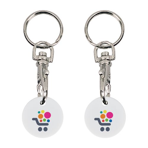 PORTE-CLES JETON PLASTIQUE - 4