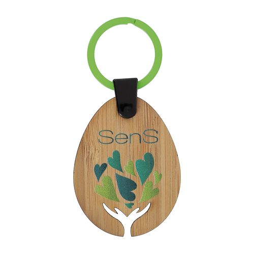 PORTE-CLES BAMBOU PERS. <24CM² - 2