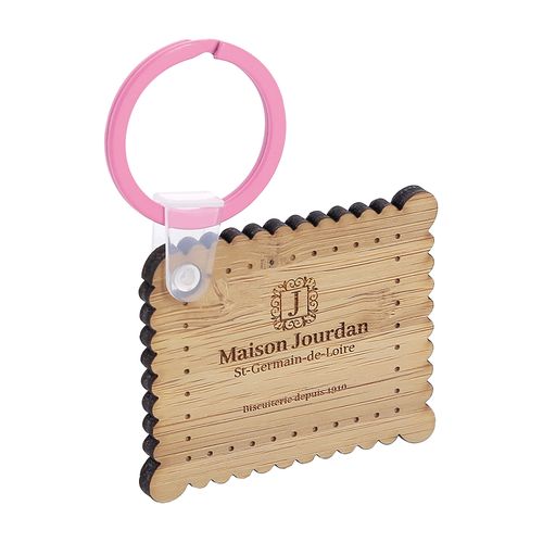 PORTE-CLES BAMBOU PERS. <24CM² - 13