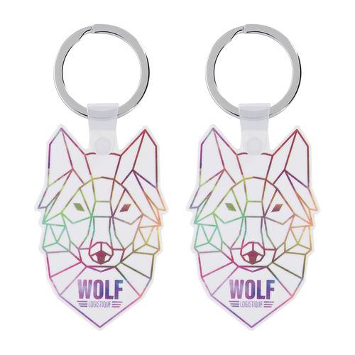 PORTE-CLES POLYPRO PERS.<20CM² - 2