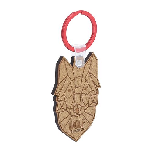 PORTE-CLES BOIS MAX 24CM² - 8