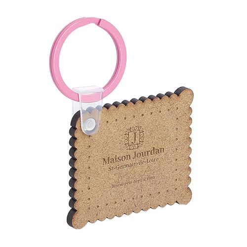 PORTE-CLES BOIS MAX 24CM² - 9