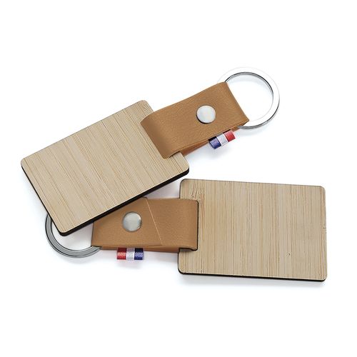 PORTE-CLES VEGETAL BAMBOU - 2