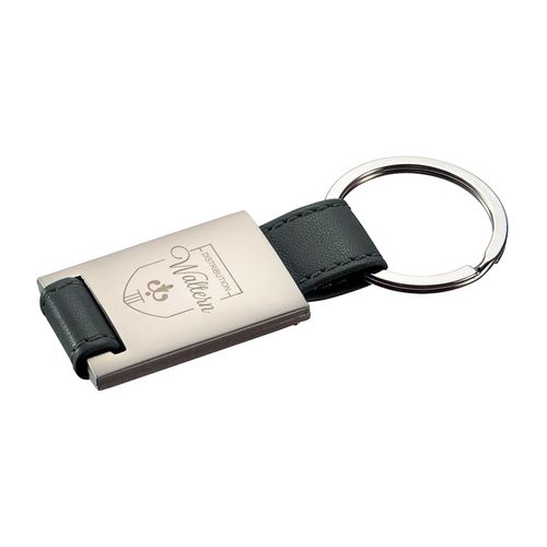 PORTE-CLES METAL/PU - 4