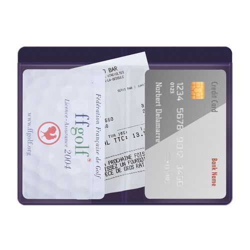 ETUI 2 CARTES PVC IMIT° CUIR - 3