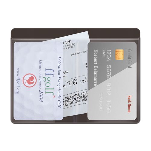 ETUI 2 CARTES PVC GOMME VERNI - 3