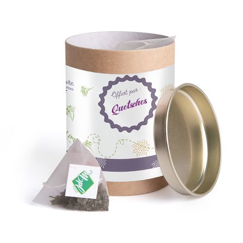 BOITE THE PERSONNALISÉ 8 INFUSETTES