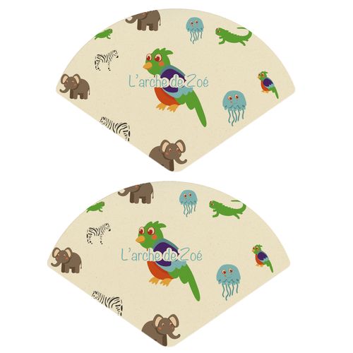 EVENTAIL EN CANNE A SUCRE FR - 2