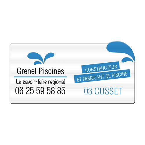 PANNEAU AKYL SERI 3MM 40X10CM - 2