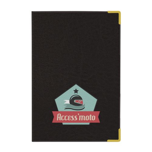 PORTE-CARTE GRISE IMIT CUIR - 5