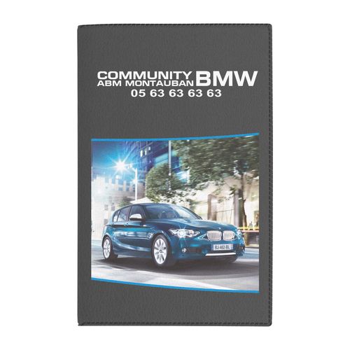 PORTE-CARTE GRISE IMIT CUIR - 5