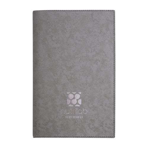 PORTE-CARTE GRISE PVC MARBRE - 6