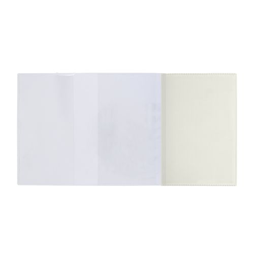 PORTE-CARTE GRISE PVC MAT - 2