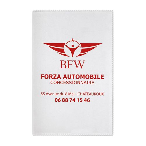 PORTE-CARTE GRISE PVC STAND. - 4