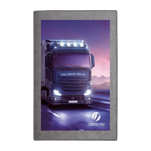 PORTE-CARTE GRISE PVC MARBRE - 5