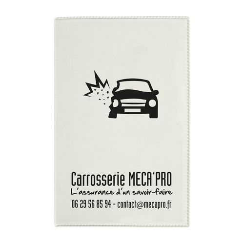 PORTE-CARTE GRISE PVC MAT - 3