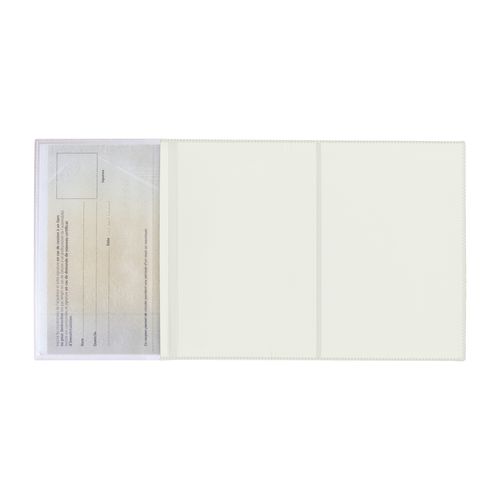 PORTE-CARTE GRISE PVC MAT - 2