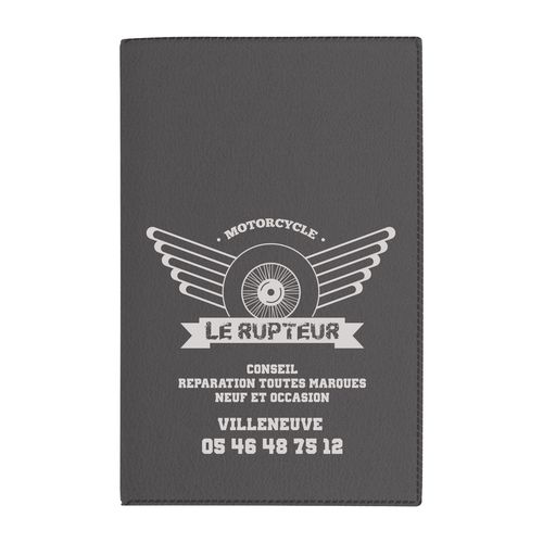 PORTE-CARTE GRISE IMIT CUIR - 4