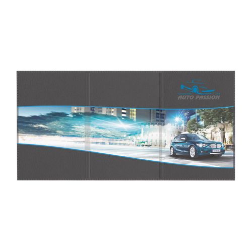 PORTE-CARTE GRISE IMIT CUIR - 8