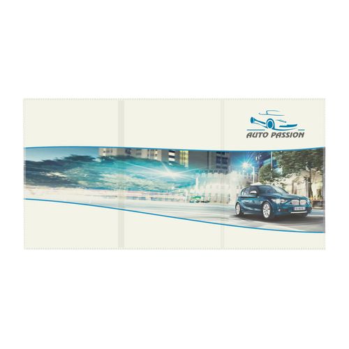 PORTE-CARTE GRISE PVC MAT - 8