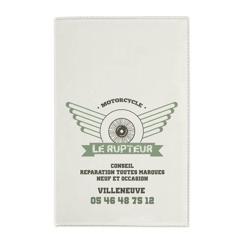 PORTE-CARTE GRISE PVC MAT - 3