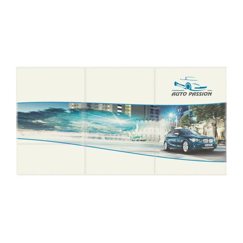 PORTE-CARTE GRISE PVC MAT - 7