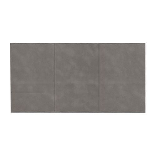 PORTE-CARTE GRISE PVC VELOURS - 2