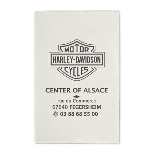 PORTE-CARTE GRISE PVC MAT - 3