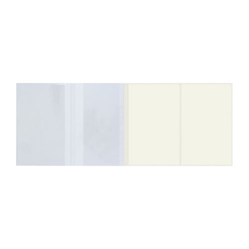 PORTE-CARTE GRISE PVC MAT - 2